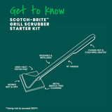Scotch-Brite® Grill and Griddle Brush SIOC GGB-SIOC