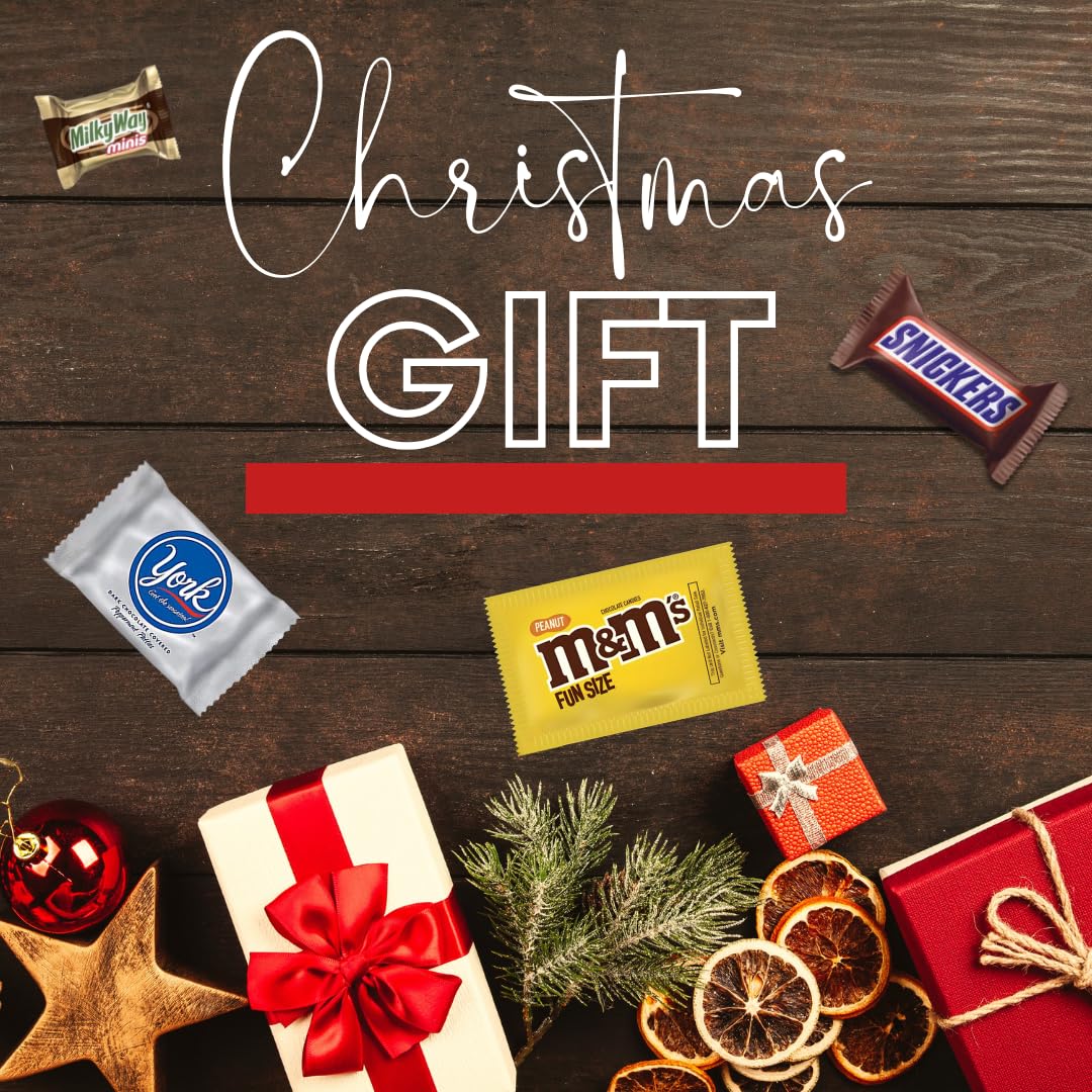 West End Foods Chocolate Candy 90 Ounce Gift Box Fun and Mini Size Individually Wrapped Treats