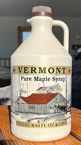 Green Mountain Goodness, Vermont Maple Syrup (Late Season Dark Amber) Perfect For Cooking