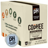 Low Acid Coffee - Medium Roast Coffee Pods - Smooth 100% Arabica, Non-GMO - pH Balanced Coffee for Sensitive Stomachs, Acid Reflux, GERD & Heartburn