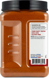 Nutricost Pantry Cayenne Pepper 60,000 Heat Units (2 Pounds) - Ground Red Pepper Powder, Vegan, Gluten-Free, GMO-Free