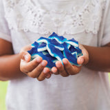 Blue Sharks Gummy Candy - 2 Pound Bulk Pack - Blue Raspberry Marshmallow Flavor