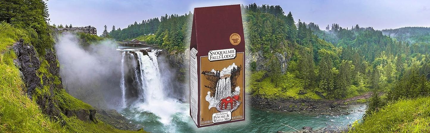 Snoqualmie Falls Lodge Pancake & Waffle Mix, Old Fashioned, 5-Pound Bag