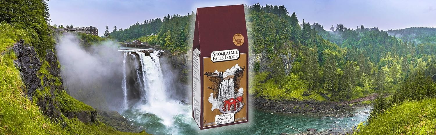 Snoqualmie Falls Lodge Pancake & Waffle Mix, Old Fashioned, 5-Pound Bag