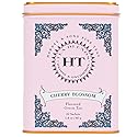 Harney & Sons Caffeinated Blossom Green Tea Tin Sachets Pink 31629, Cherry, 20 Count (Pack of 1)