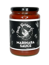 Pasta Garage Classic MARINARA Sauce/World Famous Signature Recipe Pasta Sauce/Small Batch/Slow Cooked/Vegetarian/Vegan/Gluten Free/Low Carb/24oz