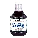 Wild Blueberry Juice Concentrate by FruitFast - (32 FL OZ) Unsweetened, 65 Brix Pure Concentrated Blueberry Juice - 100% Dark Wild Blueberry Extract