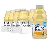Ocean Spray® Pure Unsweetened White Grapefruit, 100% White Grapefruit Juice, 32 Fl Oz Bottle, (Pack of 8)