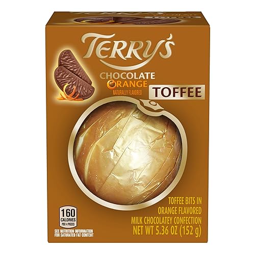Terry's Milk Chocolate Orange Toffee 5.36 oz Box