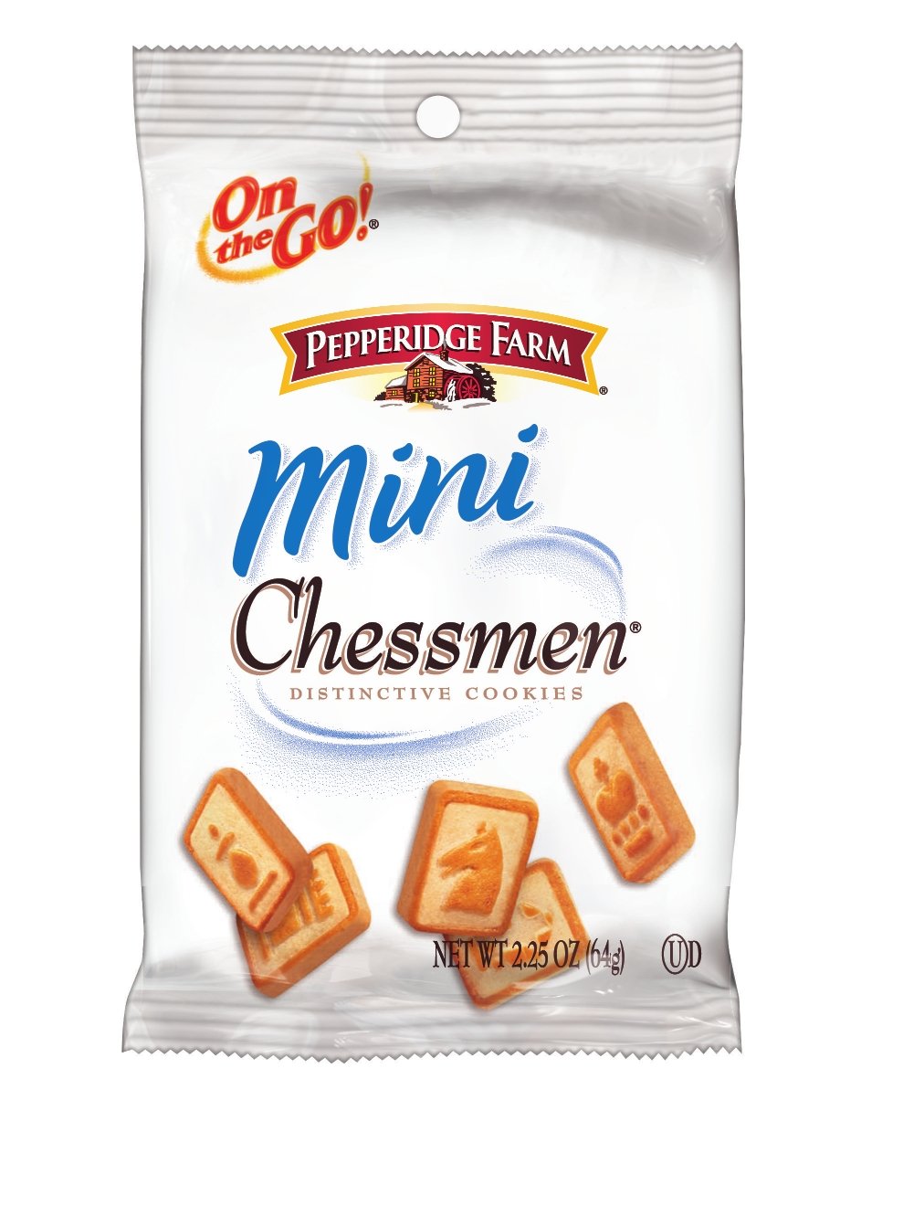 Pepperidge Farm Chessmen Mini Cookies, 2.25 Ounce (Pack of 8)
