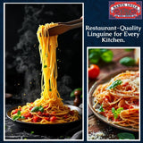 Pasta Santa Lucia Linguine, Pack Of 10 (16 Oz Each), Authentic Italian Flat Spaghetti Noodles, 100% Durum Wheat For Clam Sauce & Pesto, Non-gmo, 100%