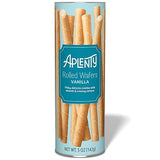 Amazon Brand - Aplenty, Vanilla Rolled Wafers, 5 oz