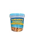 PANSARDO BREADCHIPS Traditional Sardinian Savory Bread Chips - Original Flavor - Four Pack