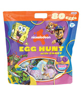 Frankford Nickelodeon Pre-filled SpongeBob SquarePants, Teenage Mutant Ninja Turtles, and Paw Patrol Bulk Plastic Egg Easter Basket Stuffers