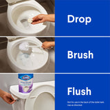 Clorox Foaming Toilet Bomb Toilet Bowl Cleaner, Bleach Free, Lavender Clean, 5 Count