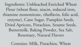 Rustic Bakery, Crisps Apricot Pistachio Brandy, 5 Ounce