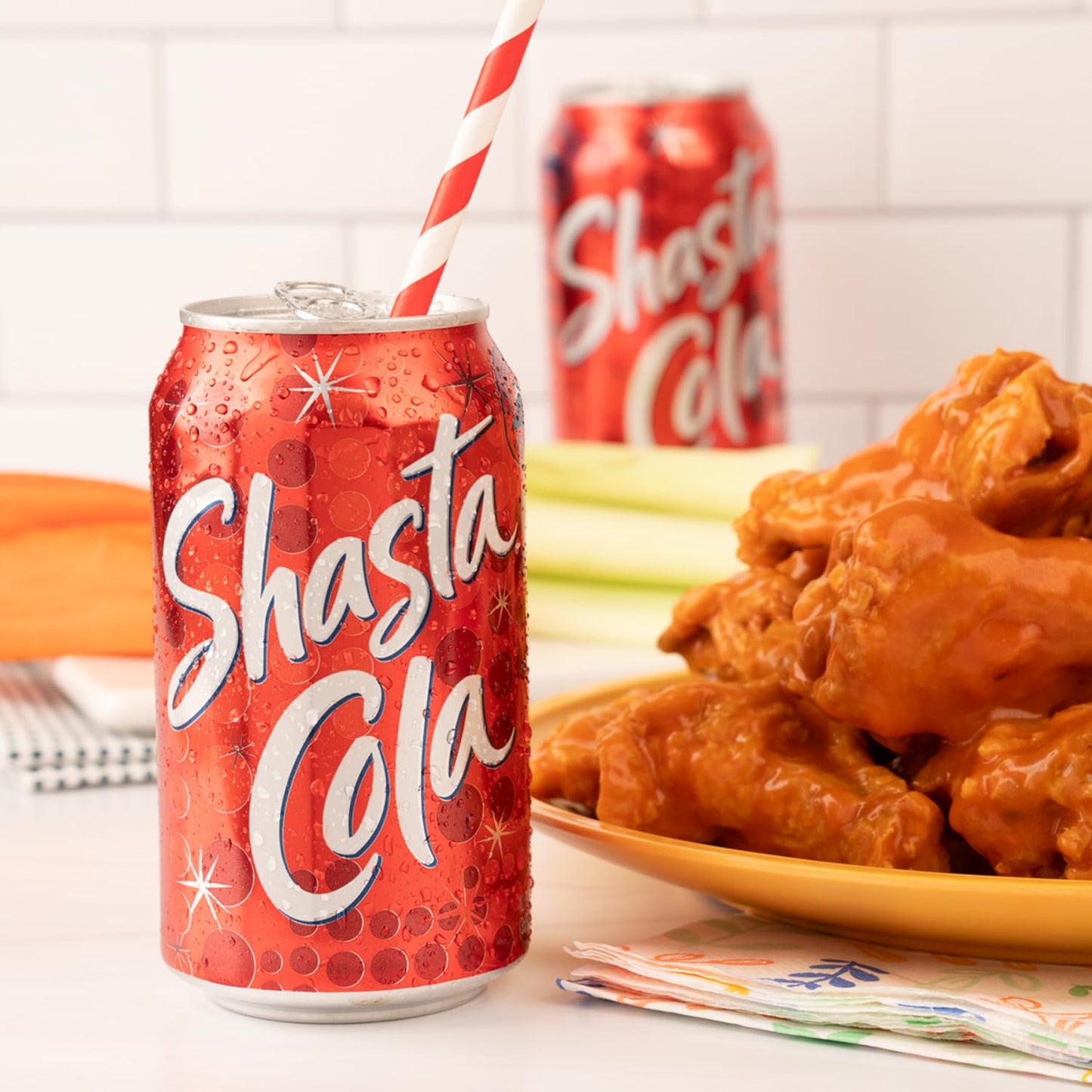Shasta Cola | 12-Pack of 12oz Cans | Classic Bold Cola Taste | Caffeinated Soda | Crisp & Refreshing