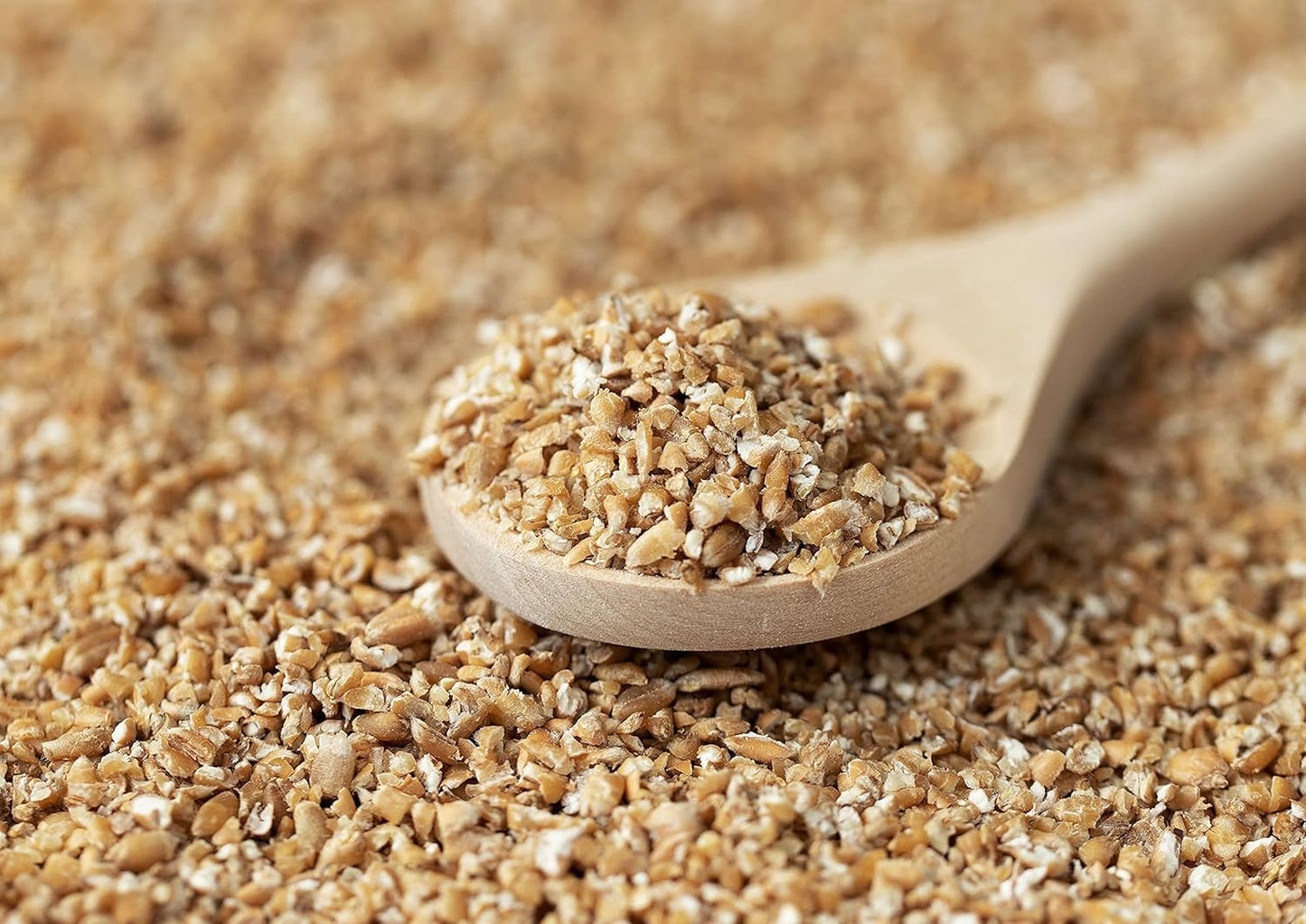 Food to Live - Organic Cracked Wheat Berries, 1 Pound - Non-GMO. Cleaned, Crushed & Sifted Hard Red Winter Groats. Raw, Vegan, Kosher.