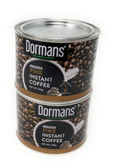 Fine Supreme Instant Coffee, Dormans The Coffee Experts, Two Cans, Each 100g (3.52 oz)