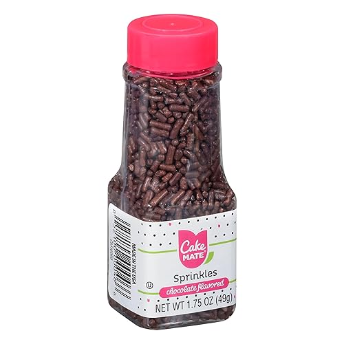 Cake Mate Decors, Chocolate, 1.75 oz