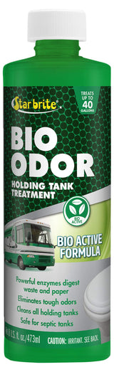 STAR BRITE Bio Odor Holding Tank Treatment - Bioactivated Formula for Waste & Odor Control - Long-Lasting, Campground-Friendly Deodorizer