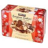 Kirkland Signature European Cookies with Belgian Chocolate, 49.4 Ounce - PACK OF 3