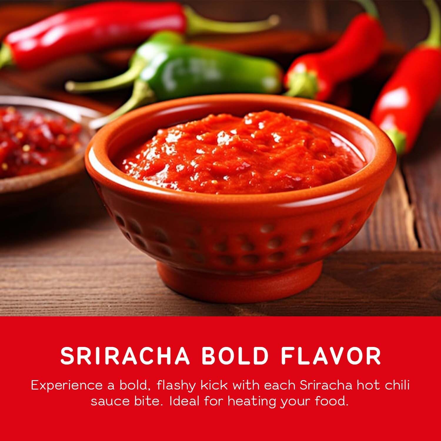 Shirakiku Thailand Sriracha Hot Chili Sauce Thai Boy | Chili, Water, Sugar, Acetic Acid | Ideal for Elevating the Taste of Asian Cuisine | Non-GMO