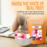 Oh! Nuts Jordan Almonds - Red Pink White - 2 lb - For Easter, Weddings, Baby Showers & Birth - Packed in New York Zip-Seal Bag for Exceptional