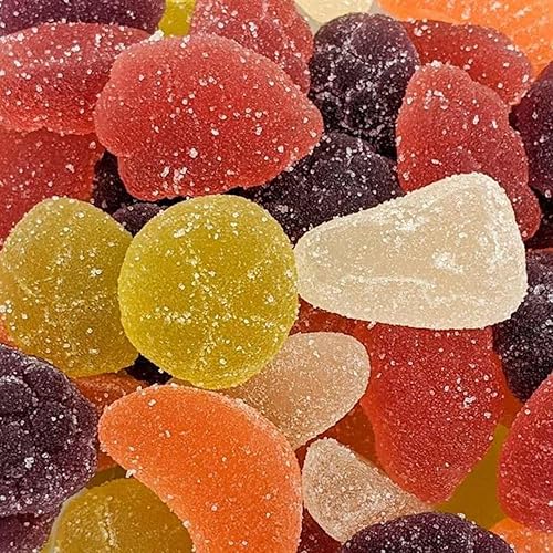 ASSORTIT Premium Gourmet European Jelly Fruit Candy - 2.2 Lbs Resealable Bag Assorted Candies Chewy Gummies Fruit Flavors Variety Pack, For Parties