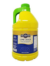 Del Destino Lime Juice From Concentrate with Added Ingredients 1 Gallon