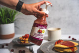 Jazzup Discoberry (Mixed Berry) Real Fruit Syrup - Pancakes, Waffles, Crepes, Lemonades, Cocktails & Drink Mixing - 16oz