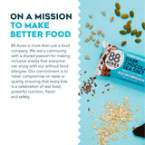 88 Acres Granola Bars, Dark Chocolate Sea Salt, 6 Count, School Safe, Allergen Free Seed & Oat Snack Bar, Gluten & Nut Free, Vegan, Non-GMO & Kosher