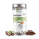 Maximum Slim Premio Instant Espresso Powder - Bold & Rich Flavor 100% Arabica Beans - Non-GMO, Gluten-Free - Premium Medium Roast Coffee 14.1 oz