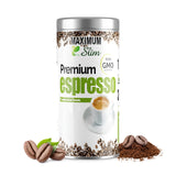 Maximum Slim Premio Instant Espresso Powder - Bold & Rich Flavor 100% Arabica Beans - Non-GMO, Gluten-Free - Premium Medium Roast Coffee 14.1 oz
