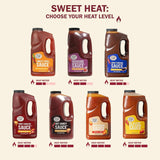 Sauce Craft Hot Honey, Back-of-House Ease for Quick Service Kitchens, Versatile Drizzle for Breakfast to Dessert, 0.5 Gallon