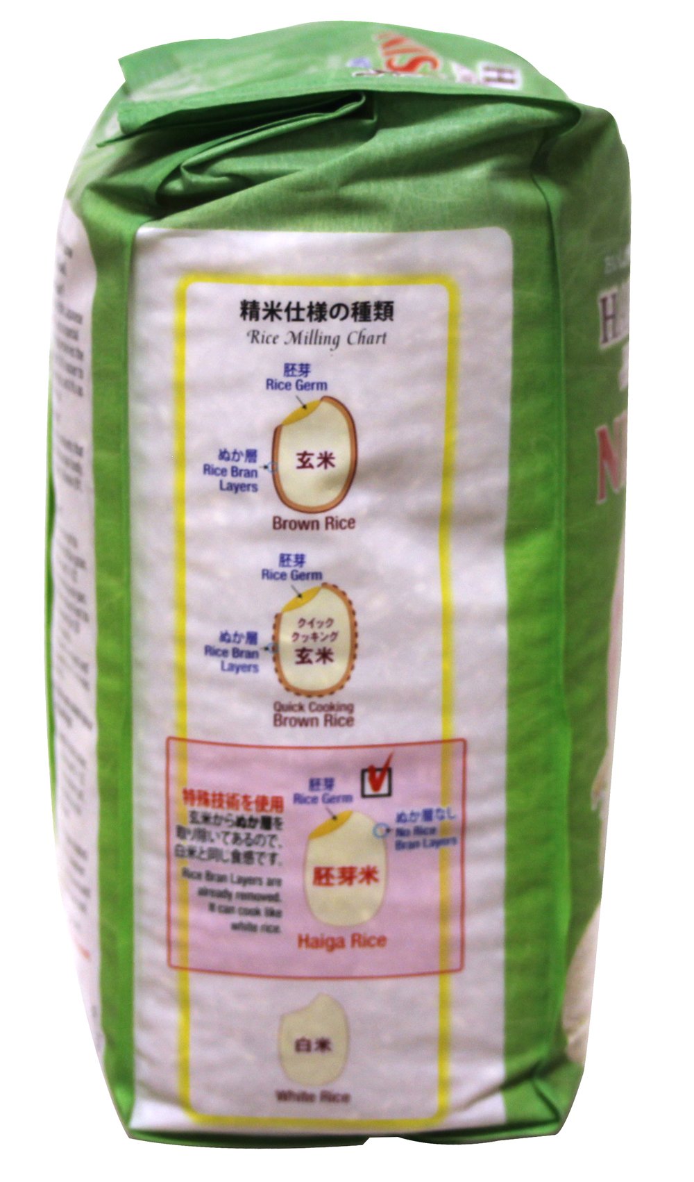 5 Pounds Nishiki Haiga Rice, Pack of 1
