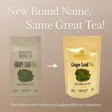 Palm Beach Medicinal Herbs - Grape Leaf Tea - Pure Herbal Tea Series, 30ct