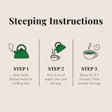 The Republic of Tea - Decaf Ginger Peach Black Tea, Tin of 50 Bags