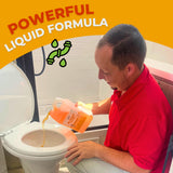 Liquified RV Toilet Treatment - Black Holding Tank Digester - Orange Scent - Matts RV Reviews (Orange, 64oz)