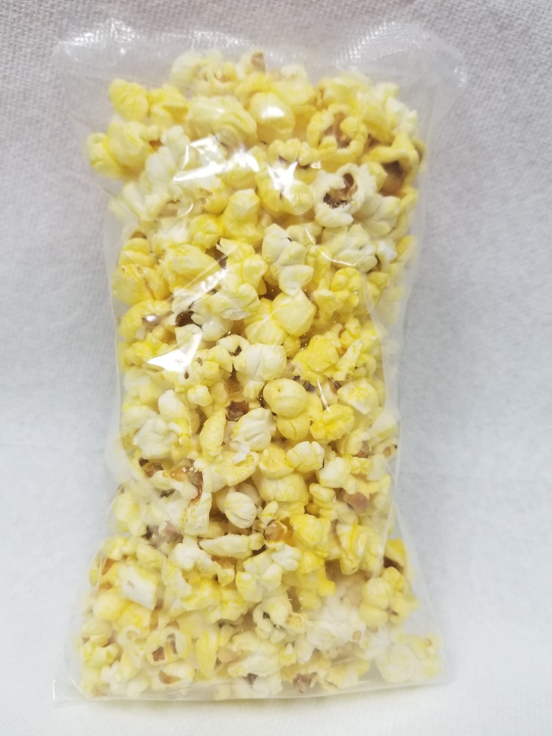 50-Count Movie Butter Popcorn - 3 Cups Each (1.04 oz) | Freshly Oil-Popped & Heat-Sealed Bags | Popcorn Stop - Tiny Heat-Sealed Bags are Perfect