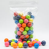 GUMBALLS for Machine Refill 2 lb - Bulk Bag of LARGE Gum Balls, 1 Inch, Assorted Fruit Flavored Bubble Gum