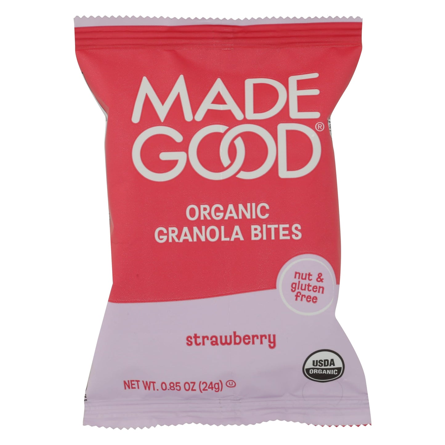 Madegood Organic Strawberry Granola Minis, 0.85 OZ