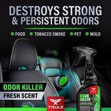 TRIAX Odor Killer - Advanced Odor Control - Ready to Use, Fresh Scent, Multi-Purpose - Non-Toxic and 100% Biodegradable - For Carpets, Fabrics, Hard