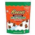 Reese's Peanut Butter Mini Trees Unwrapped, Milk Chocolate, Christmas Holiday Candy, Resealable Bag, 20 oz (1 lb 4 oz)