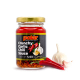 Polar Crunchy Garlic Chili Sauce 4.03oz (Pack of 1), Extra Crispy Chili Oil, Savory Umami Topping, Good on Everything, Gourmet Hot Sauce, Savory