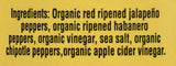 ORGANIC HARVEST Organic Chipotle Pepper Sauce, 5 FZ