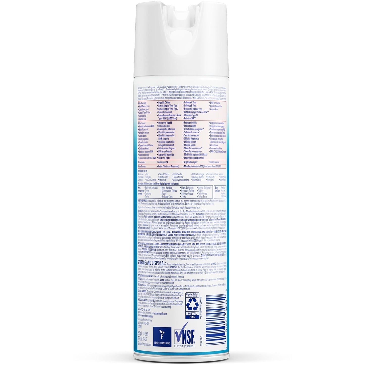 Professional Lysol Disinfectant Spray, Fresh, 228oz (12X19oz)