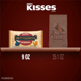 HERSHEY'S KISSES Butterbeer Flavored, Easter Candy Bag, 9 oz