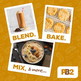 PB2 Original Powdered Peanut Butter - [32 Ounce Jar] 6g of Protein, 90% Less Fat, Certified Gluten Free, Only 60 Calories per Serving, Perfect