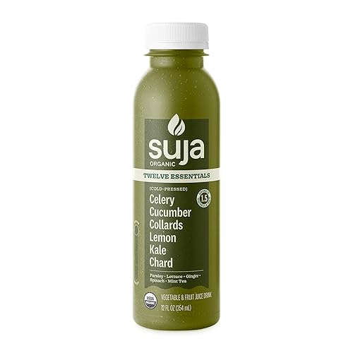 Suja Organic Cold-Pressed Twelve Essentials Green Juice, 12 fl oz